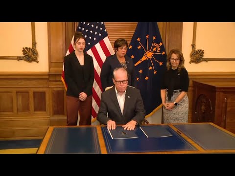 Indiana Gov. Mike Braun signs executive order banning transgender women from college sports