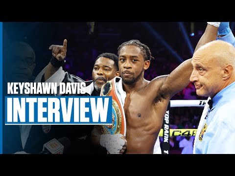 Keyshawn Davis Wants Nothing But The Big Names Next | Post-Fight Interview