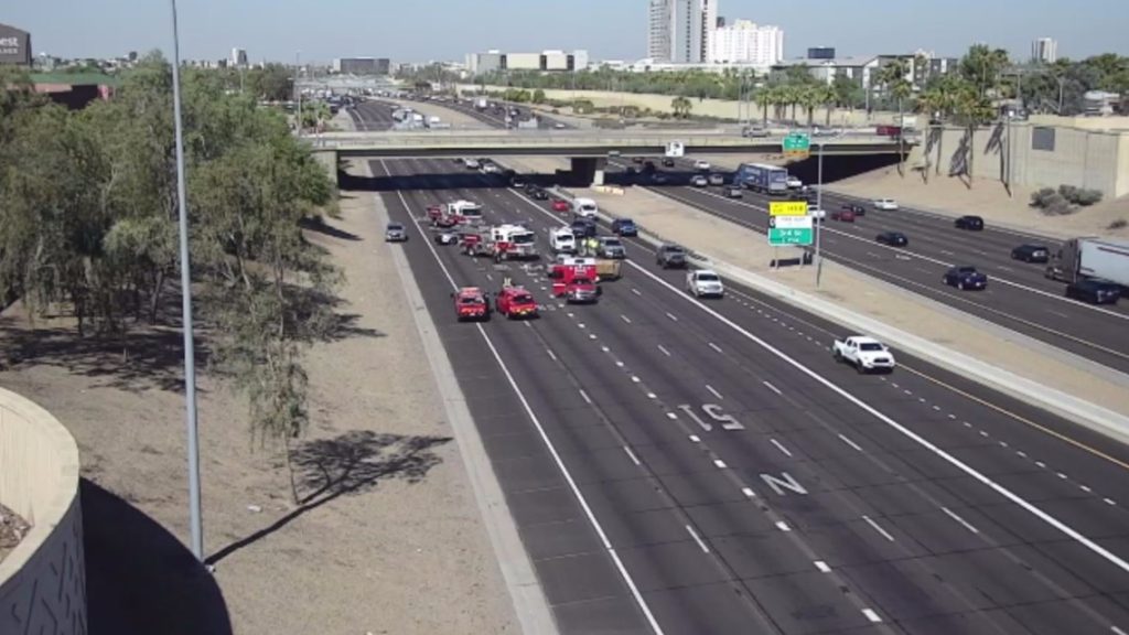 One Dead and Two Critical Injuries After Two Crashes on I-17 near Northern Avenue