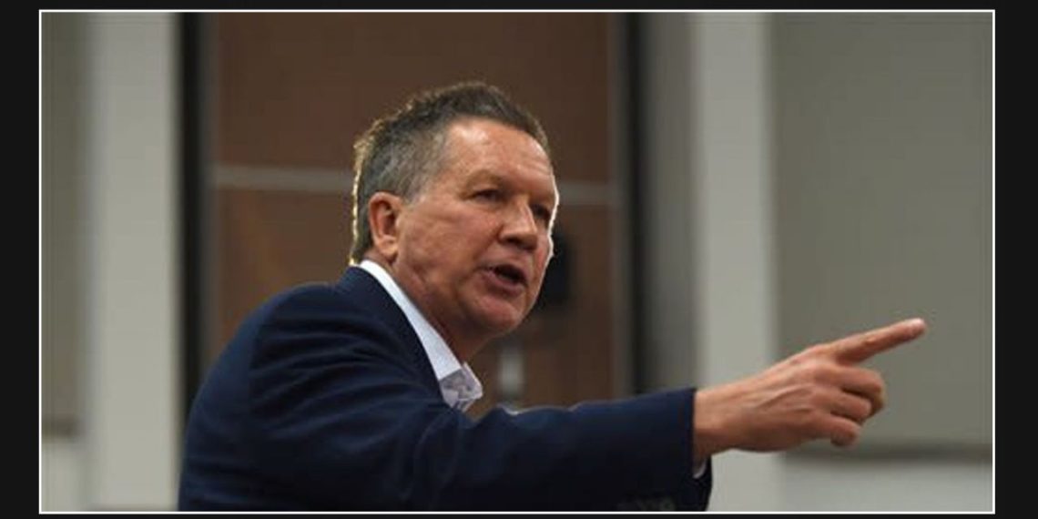 John Kasich, former Ohio governor, declares he won't vote for Donald Trump